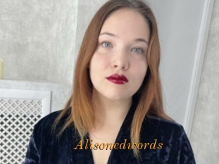 Alisonedwords